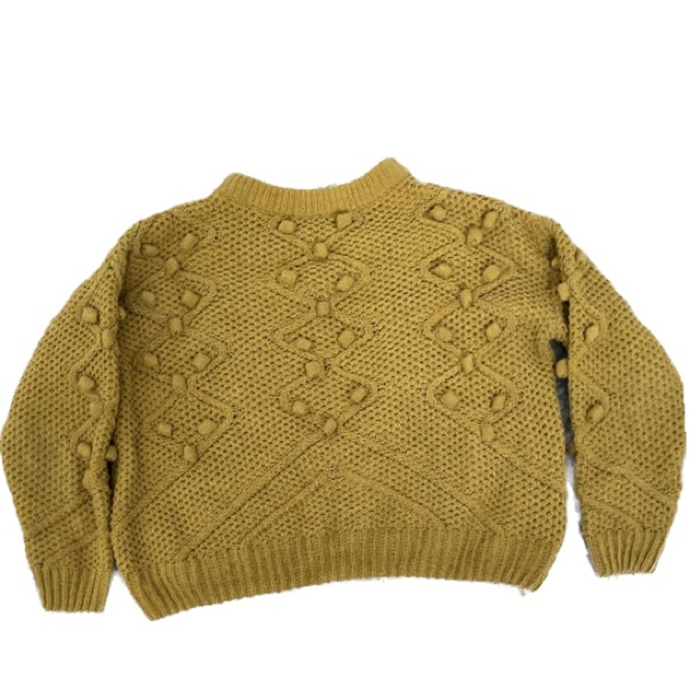 yellow zara sweater
